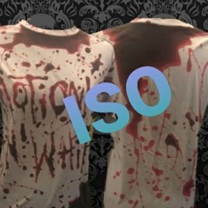 DO NOT BUY ISO MOTIONLESS IN WHITE BLOOD SPLATTER